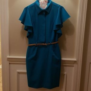 Calvin Klein, size 6, aqua blue